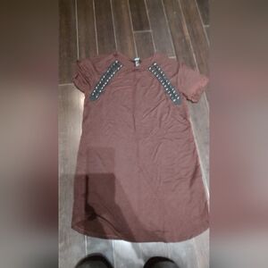 long Top with zipper decoration